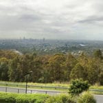 Brisbane queensland panoramic view